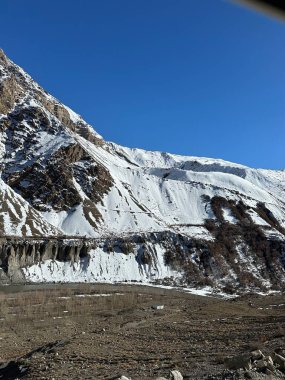 Hindistan, Spiti Vadisi 'ndeki Kee Manastırı manzarası