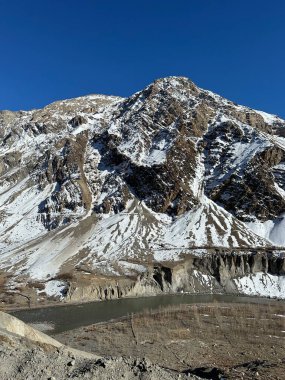 Hindistan, Spiti Vadisi 'ndeki Kee Manastırı manzarası