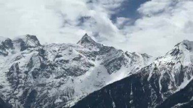 Hindistan, Spiti Vadisi 'ndeki Kee Manastırı manzarası