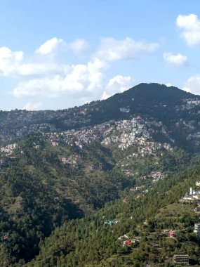 Sunset Time Shimla, The Queen of Hills, Himachal Pradesh, Hindistan.