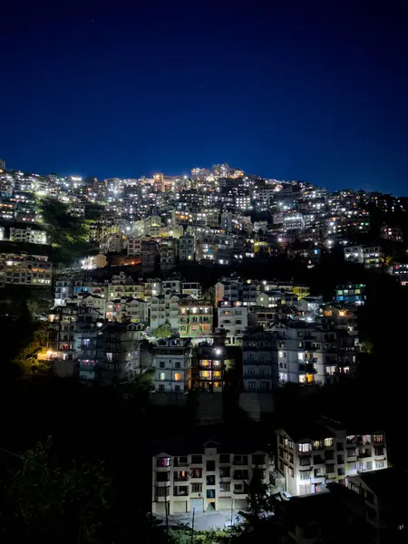 Sunset Time Shimla, The Queen of Hills, Himachal Pradesh, Hindistan.