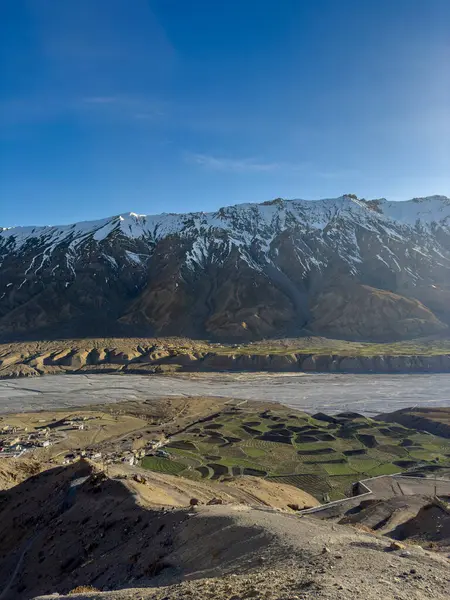 Spiti bölgesindeki Kye Manastırı, Himachal Pradesh, Hindistan.