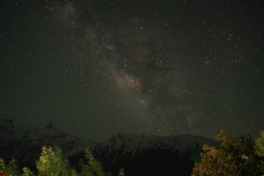 Spiti Samanyolu çıplak gözle görülebilir. Bu da onu, teleskopların yardımı olmadan göksel bir ihtişama tanıklık edebileceğiniz nadir yerlerden biri yapıyor..