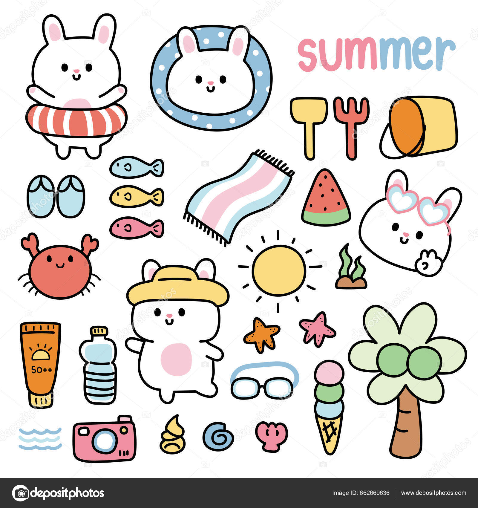 Kawaii Anime Sticker - Kawaii Anime Bunny - Discover & Share GIFs