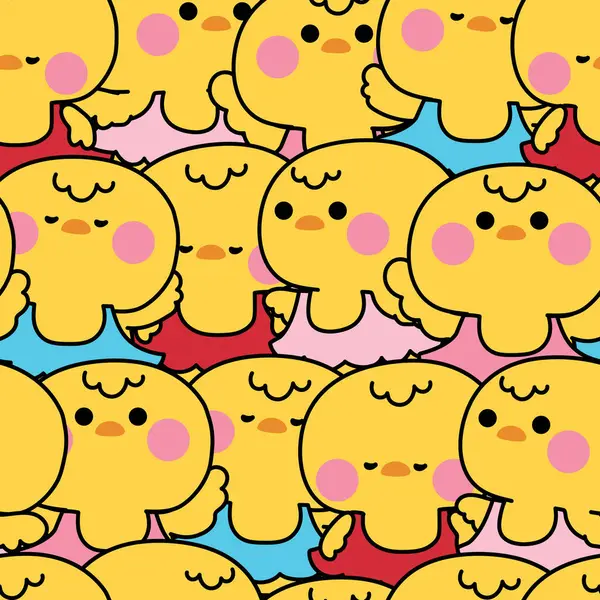 Tekrar ediyorum. Sevimli tavuğun kusursuz deseni çeşitli pozlarda bale kıyafeti giyer. Müzik. Ördek. Çiftlik kuşu hayvan karakteri çizimi..