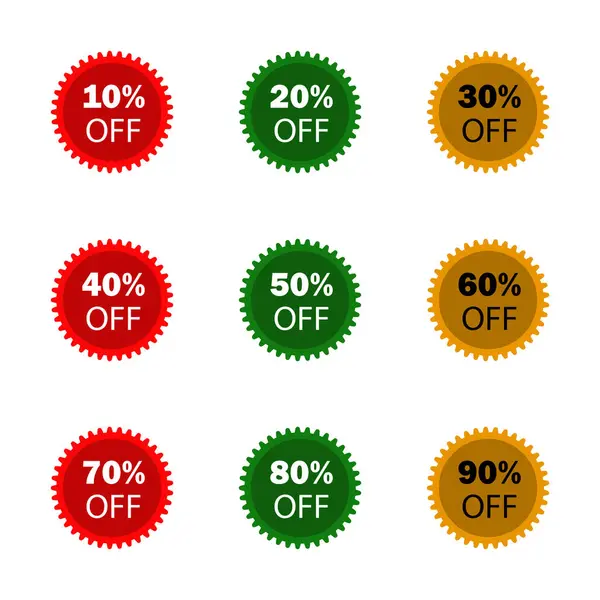 İndirimli teklif fiyat etiket seti