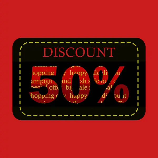 Special teklif satışı% 50 etiketi beyaz arka planda izole edildi. İndirim teklifi fiyat etiketi, reklam kampanyası sembolü satış tanıtım pazarlaması, indirim etiketi% 50 indirim..