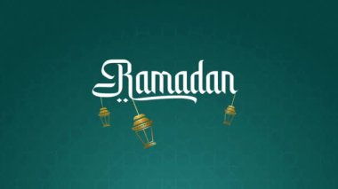 Fenerli ve aylı Ramazan kareemi, animasyon yığını