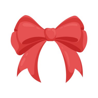 Beyaz arka planda izole edilmiş, vektör pembesi. Kartlar için düz fiyonk ve karalama stili hediye sertifikaları. Beyaz arkaplanda elle çizilmiş yay.