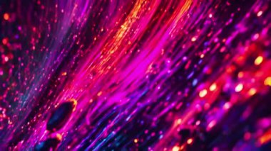 Siyah arkaplanda soyut enerji ışığı