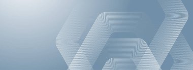 Altıgenli dijital gelecekçi teknoloji kavramı. Dijital altıgen mavi soyut arkaplan. Poster, broşür, kapak, pankart, web sitesi, başlık için Geometrik çizgili sanat tasarımı.