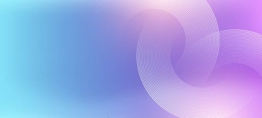 Dairesel çizgileri olan modern soyut mavi arkaplan. Poster, broşür, kapak, web sitesi, başlık, web pankartı, sunum için Geometrik çizgili sanat tasarımı.