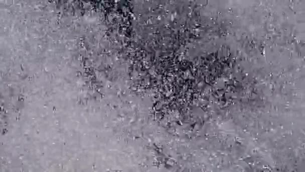 池中废水处理机在水中挥洒水的装置 — 图库视频影像