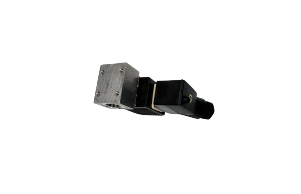 Model, png biçimi, şeffaf arkaplan için siyah ve gümüş solenoid kapakçık fotoğrafları.
