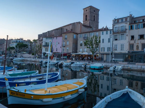Όμορφη Μικρή Πόλη Ciotat Γαλλία Είναι Ένα Τουριστικό Αξιοθέατο Πολύχρωμες — Φωτογραφία Αρχείου