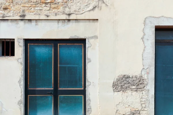 Внешний Вид Здания Стеклянная Дверь Окно — стоковое фото