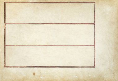 Eski Japon kitabının boş sayfası, doku geçmişi.