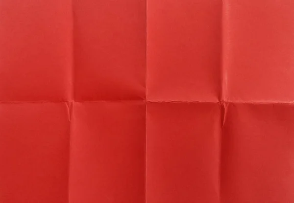 Kırmızı kağıt sekizde katlandı, doku arkaplanı
