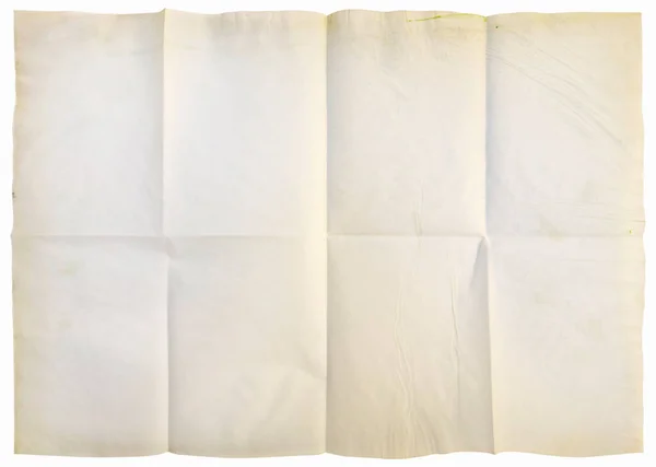Vecchia Carta Piegata Otto Sfondo Texture — Foto Stock
