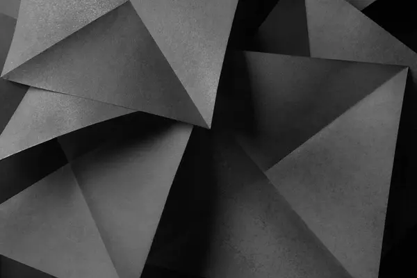 Geometrik şekiller, arka plan ile kompozisyon