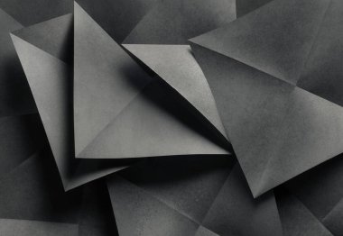 Kağıdın geometrik şekilleri, soyut arkaplan
