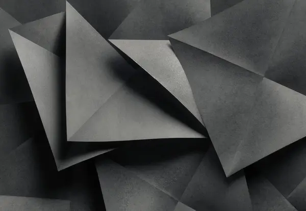 Kağıdın geometrik şekilleri, soyut arkaplan