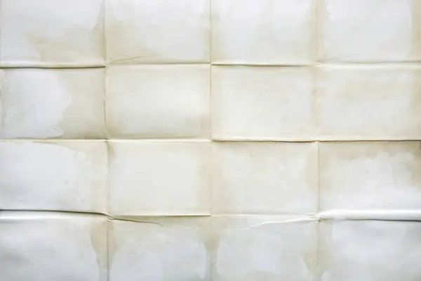 Boş kağıtlar 16 'da katlanmış, eski kağıtlar.