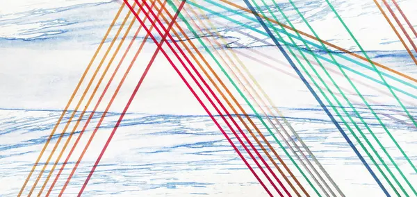 Çizgili soyut arkaplan, kağıt dokusunda suluboya