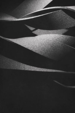 Hareket halindeki akışkan şekiller; soyut arkaplan; 3d illüstrasyon