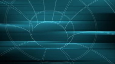 Gelecekçi neon uzay-zaman tüneli solucan deliği konsepti 4k animasyonu