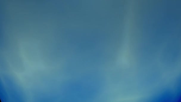 Синий Энергетический Преходящий Фон Эффекта Облака Абстрактная Анимация Концепция — стоковое видео