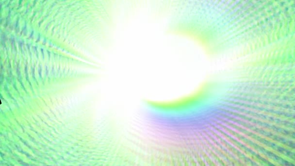 Kleurrijke Prisma Pastel Licht Stralen Achtergrond Animatie — Stockvideo