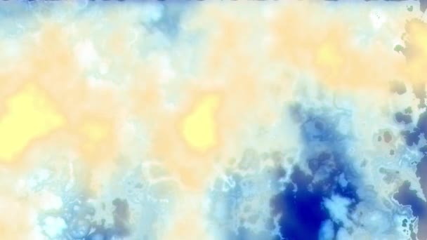 Psychedelisch Pastel Vloeistof Effect Achtergrond Animatie Concept — Stockvideo