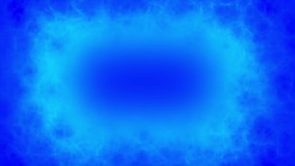 Blauwe Transient Elektrische Storm Effect Achtergrond Abstracte Animatie Concept — Stockvideo
