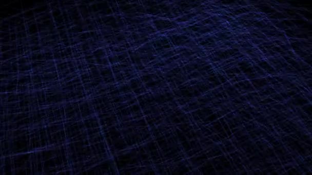 Blaue Textur Plexus Material Hintergrund Animation Abstrakt — Stockvideo
