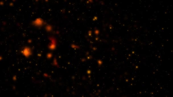 Cosmos Djuprymd Galax Fantasi Koncept Med Stjärnor Animation Fantasi — Stockvideo