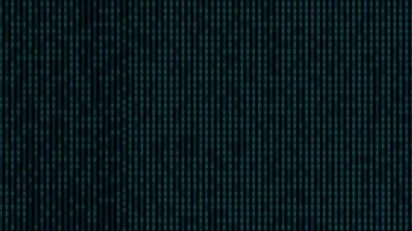 Yüksek hızlı dijital veri titreşen arkaplan 4k canlandırma kavramı 