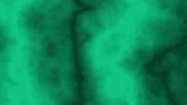 Ürkütücü yeşil duman arka planda 4k animasyon