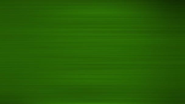 Green Horizontal Texture Lines Background Animation — Stock Video