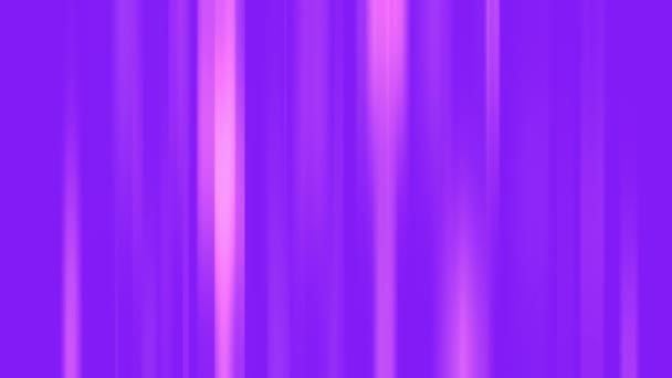 Líneas Verticales Color Rosa Sobre Fondo Púrpura Animación Resumen — Vídeo de stock