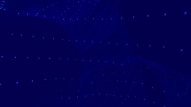 Tüneldeki mavi ışıklar sarmal girdap ışıkları konsept 4k animasyon 