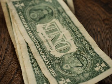 ABD Doları Makro Çekimi Seçici Odak