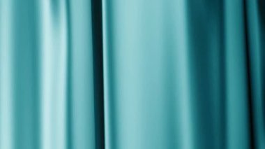Mavi perde malzeme arka plan 4k animasyon 