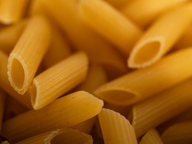  Kurutulmuş Penne Makarnası seçici odak noktasını kapat