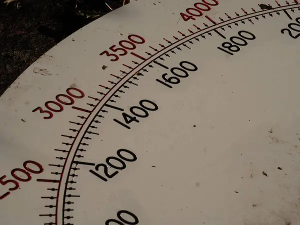 Endüstriyel tartılar yakın çekim seçici odaklanma