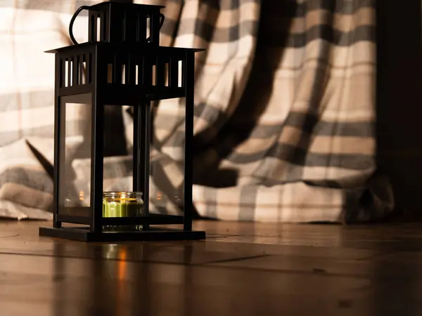 Fenerde mum yanışı geniş açı seçici odak