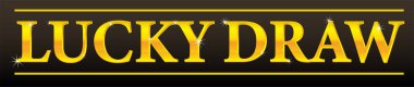 Düzenlenebilir metin efekti Lucky Draw 3d biçim efekti. Zarif metin efekti, lüks tema için altın rengi. Premium Vektörü