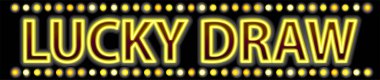 Düzenlenebilir metin efekti Lucky Draw 3d biçim efekti. Zarif metin efekti, lüks tema için altın rengi. Premium Vektörü