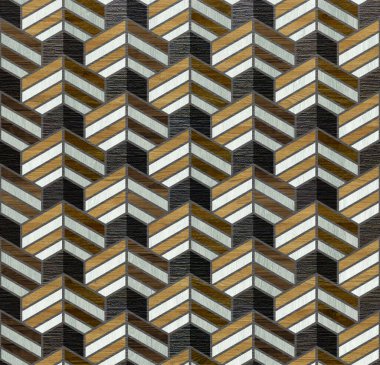 Çizgileriyle soyut geometrik desen, dikişsiz arkaplan kahverengi siyah ve desen.