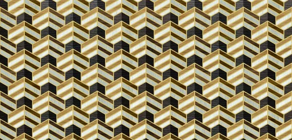 Abstract geometric pattern with lines seamless background brown black and texture.